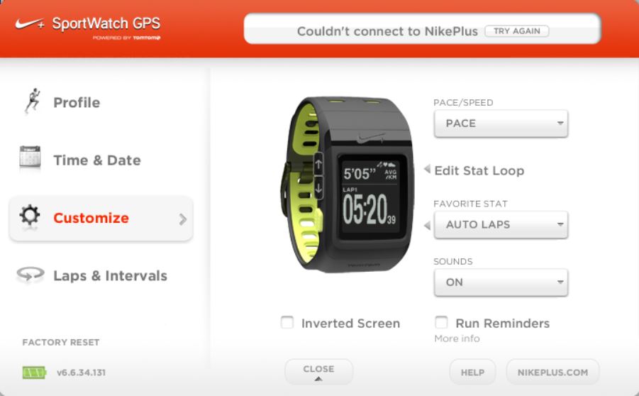Nike+ connect download version 1